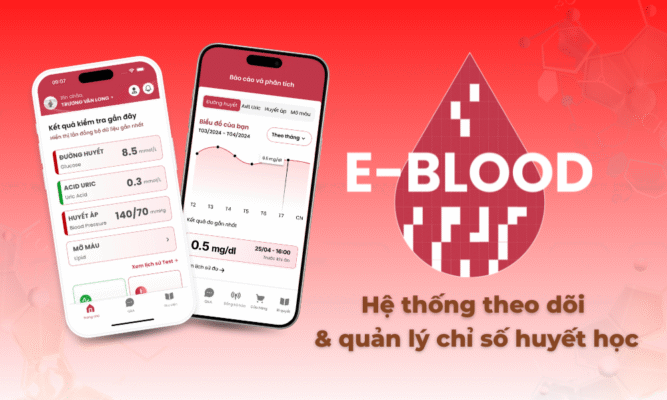 E-Blood - Hệ thống theo dõi & quản lý chỉ số huyết học